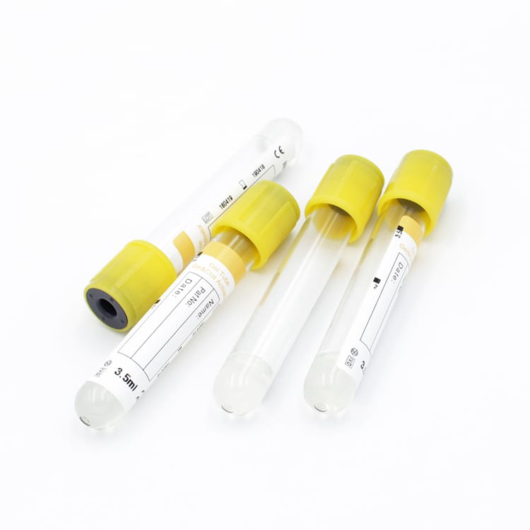 Vacuum Blood Collection Tube Yellow 4ml